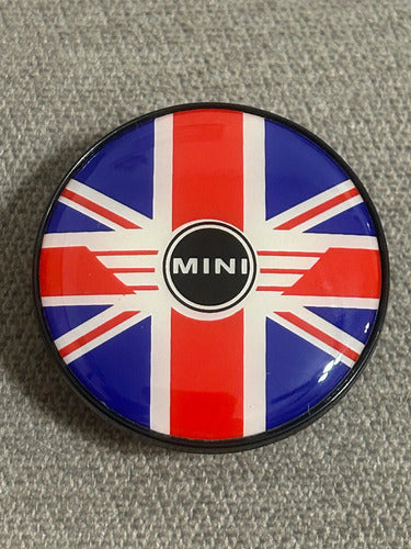 Centros De Rin Tapon Tapones Mini Cooper 54 Mm R56 F56 Union Jack (rojo/azul/blanco)