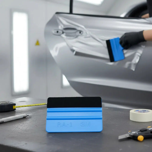 Squeegee Aplicador de Vinil 3M con Felpa - Paquete de 50 piezas