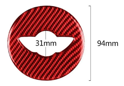 Moldura Fibra De Carbono Mini Cooper F56 F55 F54 F60