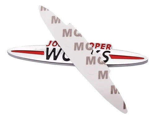 Emblema Para Cajuela  Logo Jcw Mini Cooper F56 R56 Grande