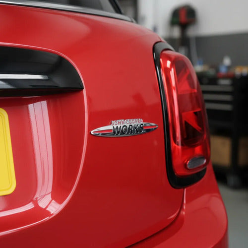 Emblema Para Cajuela  Logo Jcw Mini Cooper F56 R56 Grande