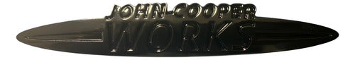 Emblema Para Parrilla Logo Jcw Mini Cooper F56 R56 Grande