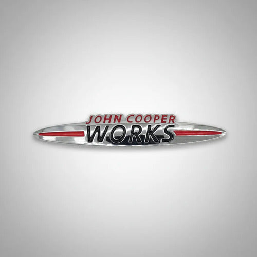 Emblema Para Cajuela  Logo Jcw Mini Cooper F56 R56 Grande