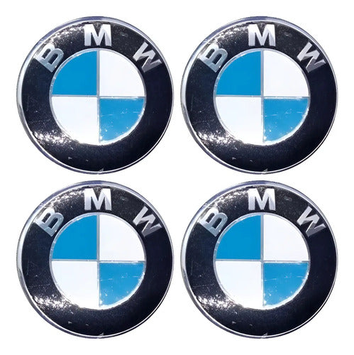 Centro De Rin Tapones Linea Bmw 4 Pzas 68mm