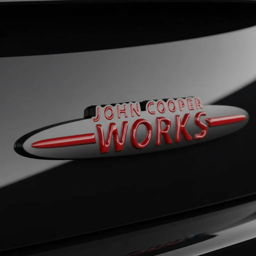 Emblema Para Cajuela  Logo Jcw Mini Cooper F56 R56 Grande