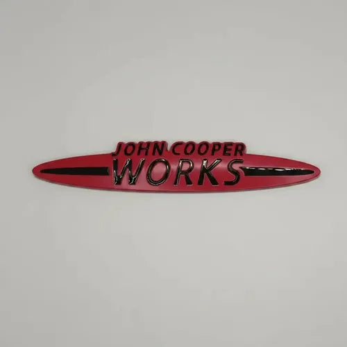 Emblema Para Cajuela  Logo Jcw Mini Cooper F56 R56 Grande