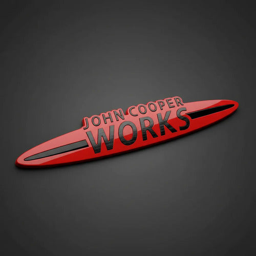 Emblema Para Parrilla Logo Jcw Mini Cooper F56 R56 Grande
