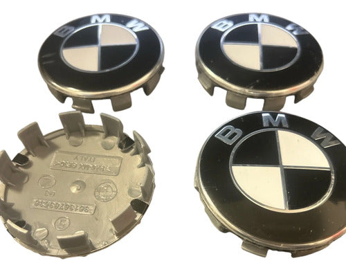 Centro De Rin Tapones Linea Bmw 4 Pzas 68mm
