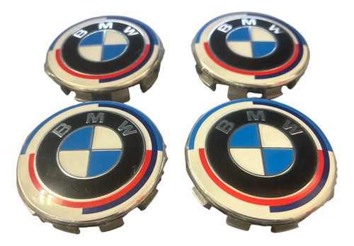 Centro De Rin Tapones Linea Bmw 4 Pzas 68mm