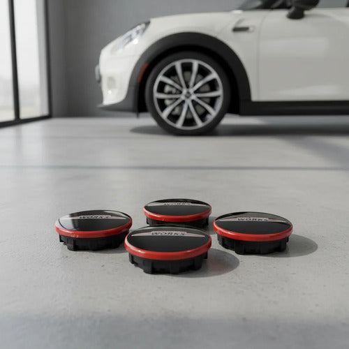 Centros Tapas Tapon De Rin Mini Cooper F56 F55 F54 F60 56mm Jcw