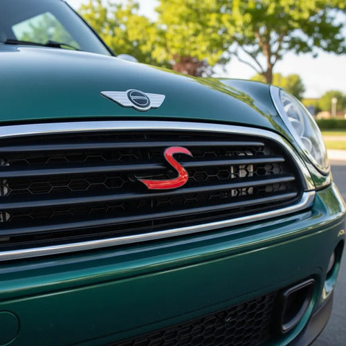 Emblema S Parrilla Mini Cooper R56 R57 R58 R59 R60