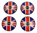 Centros De Rin Tapon Tapones Mini Cooper 54 Mm R56 F56 Union Jack (rojo/azul/blanco)