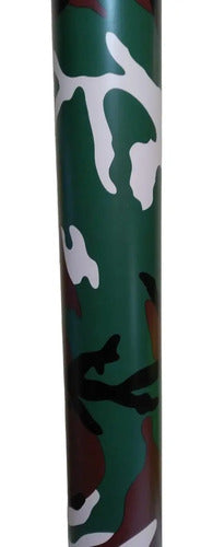 Vinil Camuflaje Antiburbujas 1.52 X 1 M Verde