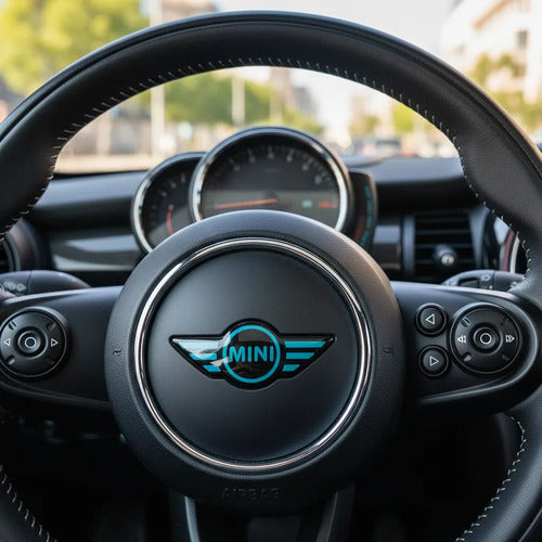 Emblema De Resina Para Volante Mini Cooper R50 R56 F56