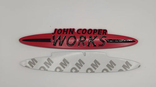 Emblema Para Cajuela  Logo Jcw Mini Cooper F56 R56 Grande