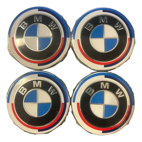 Centro De Rin Tapones Linea Bmw 4 Pzas 68mm