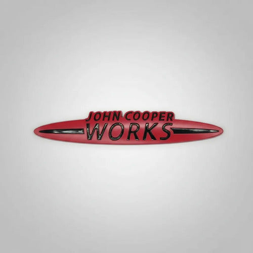 Emblema Para Parrilla Logo Jcw Mini Cooper F56 R56 Grande