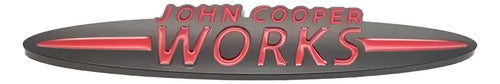 Emblema Para Cajuela  Logo Jcw Mini Cooper F56 R56 Grande